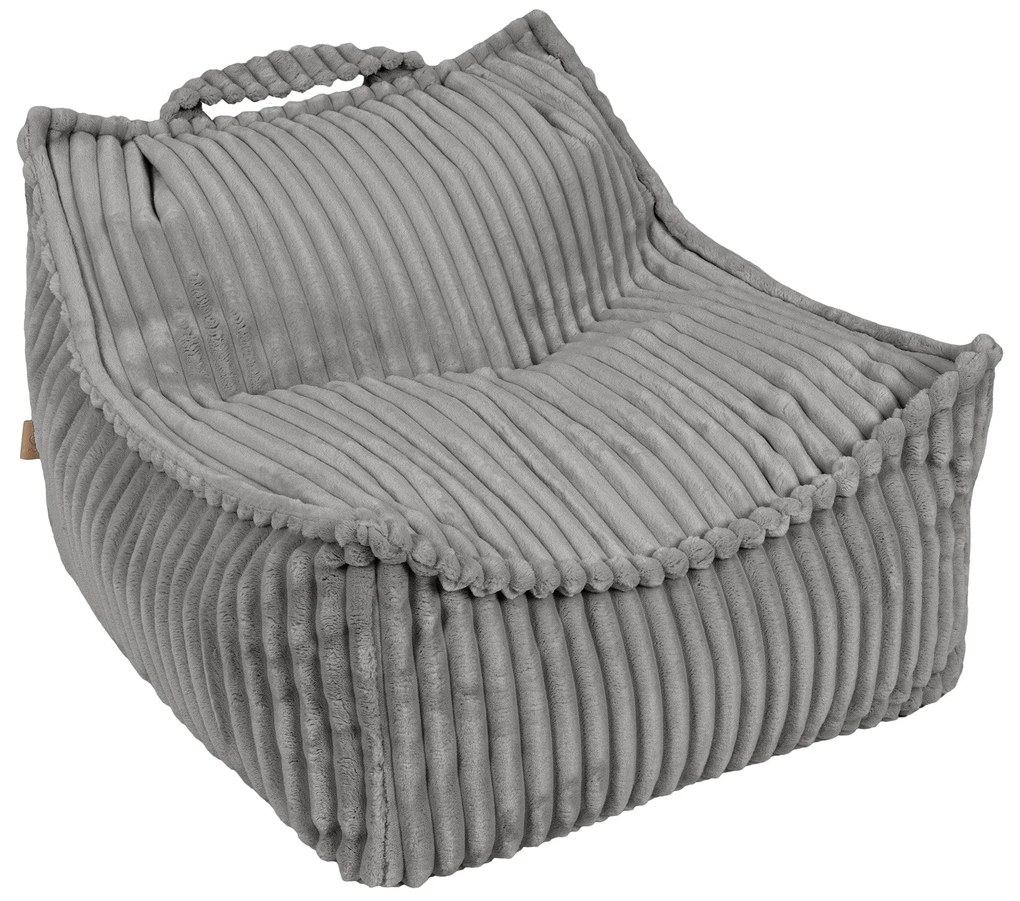 MeowBaby® Churros Kids sedací vak, Moon Dust Grey
