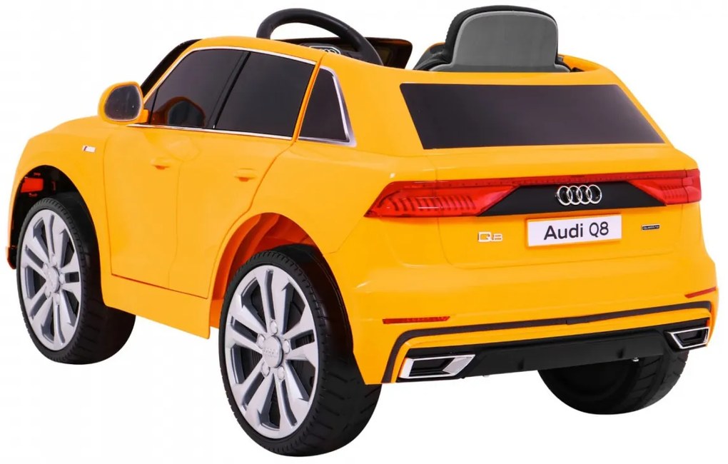 RAMIZ Elektrické autíčko RS AUDI Q8 JJ2066 - žlté