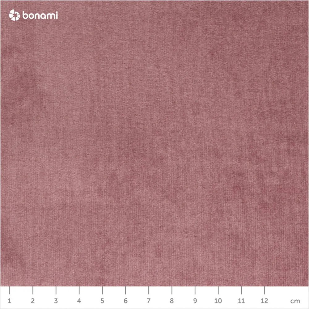 Tmavoružová zamatová podnožka Devichy Rothe