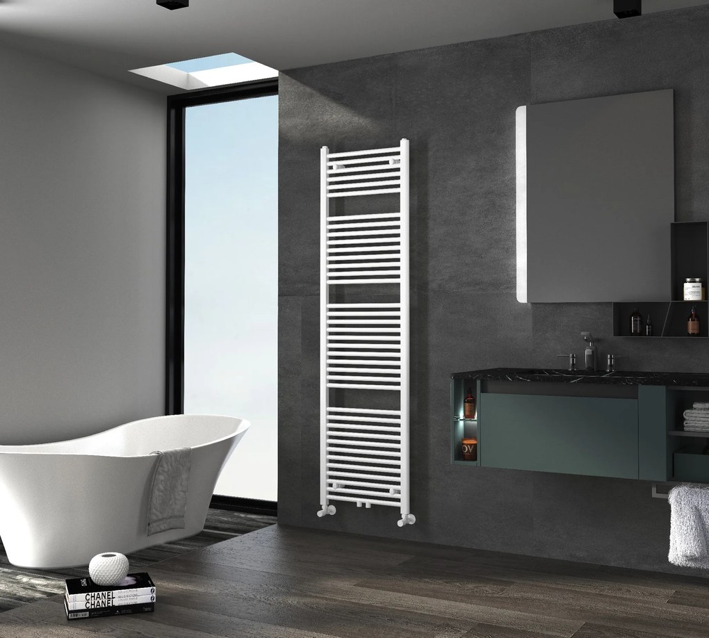 Cerano Lincoln, vykurovacie teleso 1800x500mm, 559W, rozteč pripojenia D5/450 mm, biela matná, CER-CER-429586