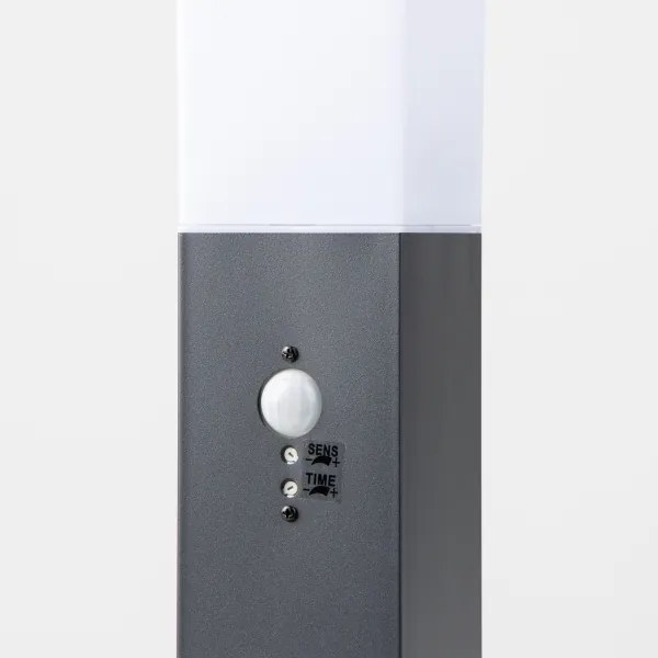 BRILAGI - Vonkajšia lampa s čidlom NOVA 1xE27/15W/230V 40 cm IP44 antracit