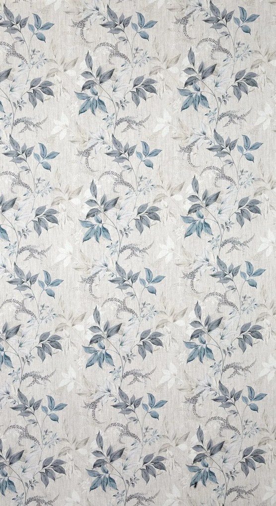 ZÁVES NA KRÚŽKOCH NICOLA 140X250 CM LISTY