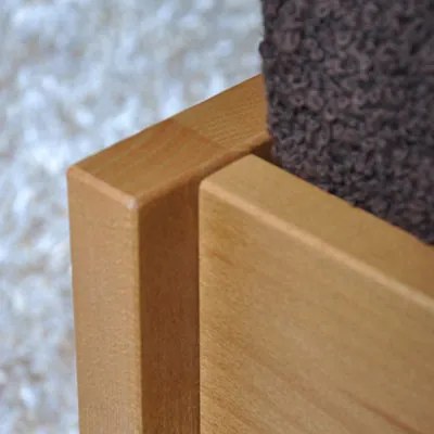 Jednolôžková posteľ 90 cm Neoma (masív). Akcia -10%. Vlastná spoľahlivá doprava až k Vám domov. 745001