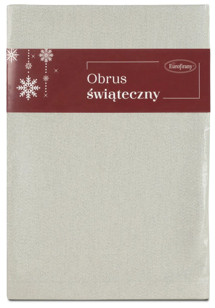VIANOČNÝ OBRUS FLASH 4 40X180 CM ŠAMPANSKÝ
