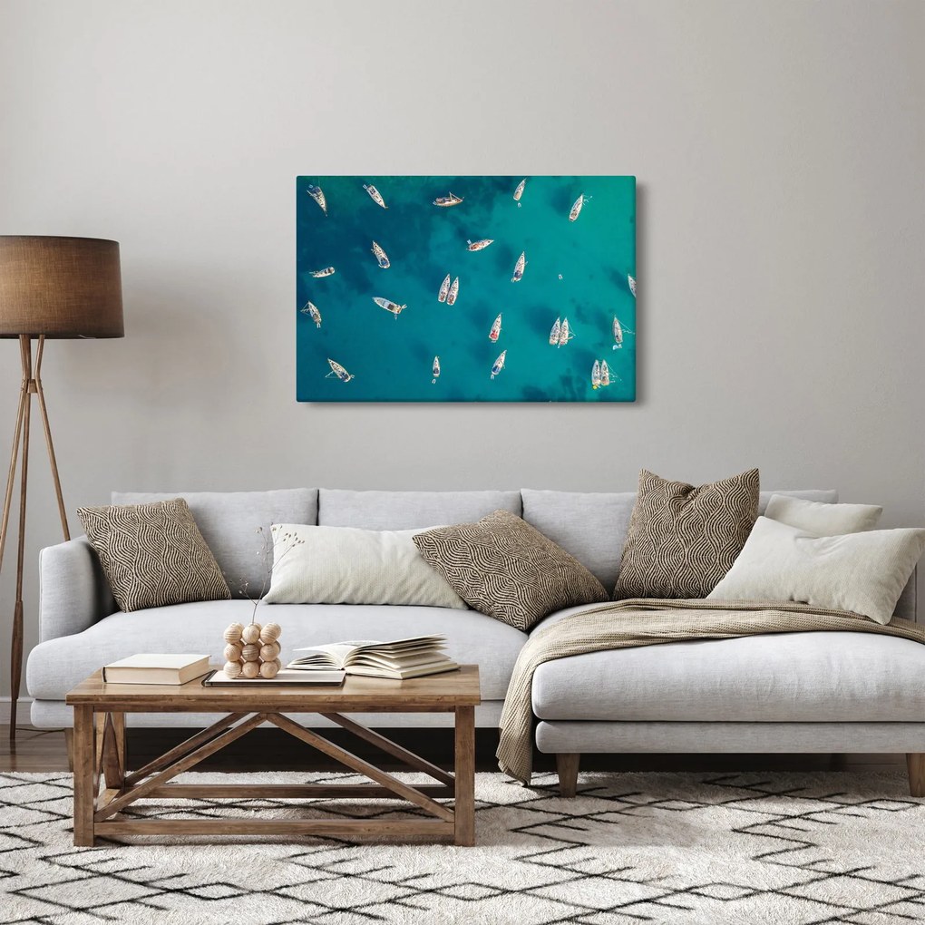 Obraz - Plachetnica (90x60 cm)