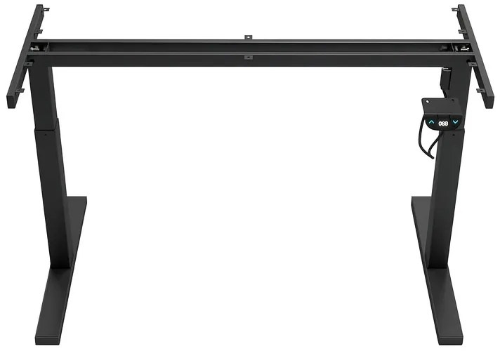 Herný stôl BR04 LOFT s čiernym rámom 120 cm
