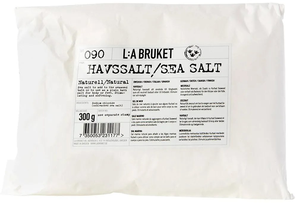 L:A BRUKET Morská soľ do kúpeľa 300 gr