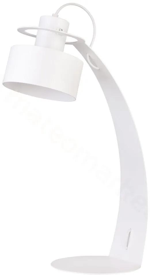 SIGMA Industriálna stolná lampa RIF, 1xE27, 60W, biela