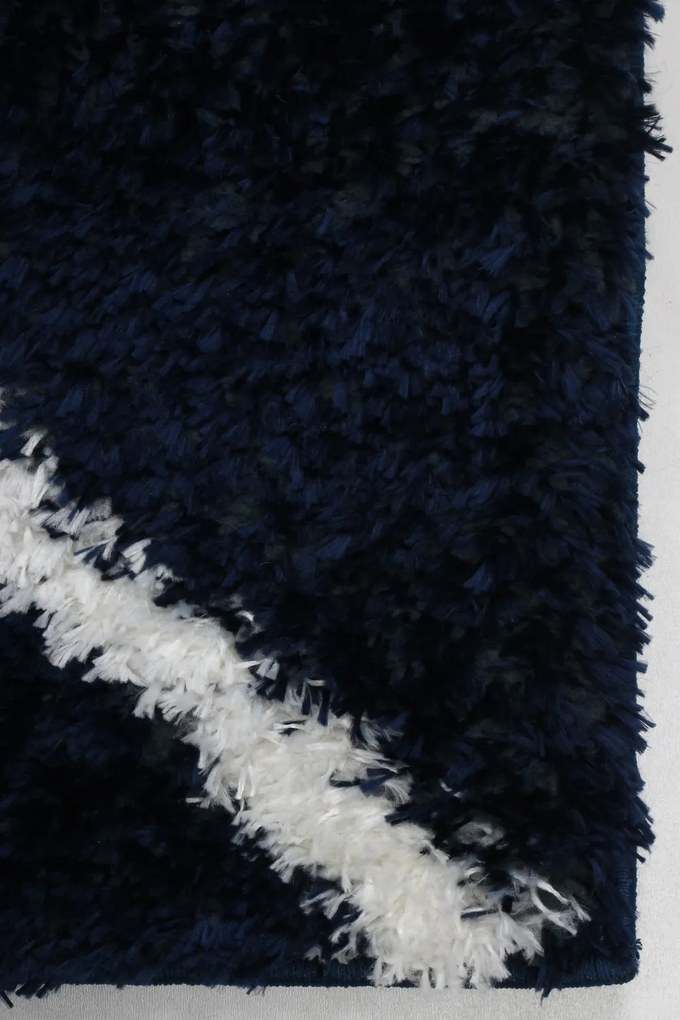 Koberec Boho 613 NAVY BLUE/CREAM rozmery koberec: 60x100 cm