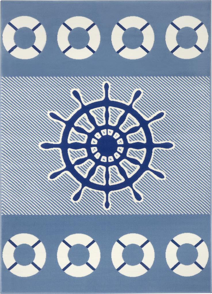 Hanse Home Collection koberce Dětský koberec Adventures Blue - 120x170 cm