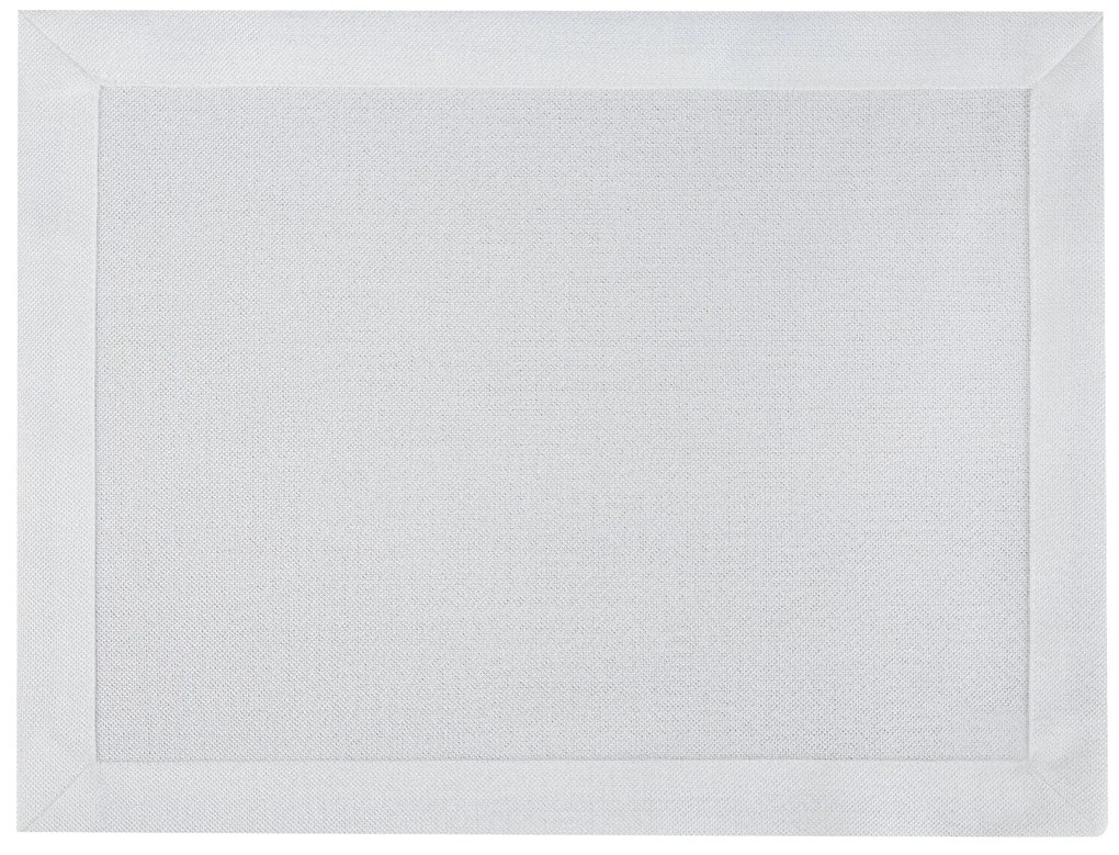 SADA 4 KS PRESTIERANIE NA STÔL ANABEL 30X40 CM BIELA
