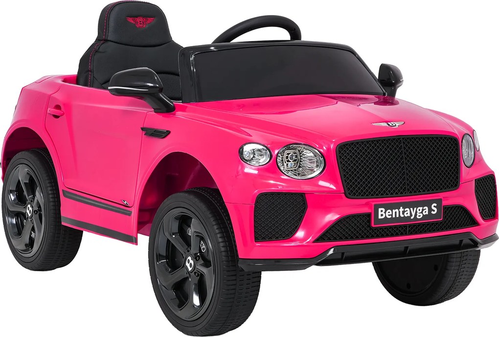 Ramiz Bentley Bentayga S elektrické autíčko pre deti ružové