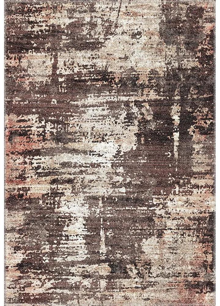 Hnedý koberec Vitaus Louis, 80 x 120 cm