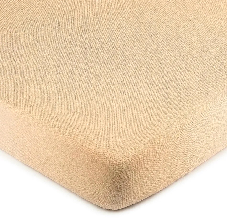 4Home Jersey prestieradlo marhuľová, 70 x 140 cm