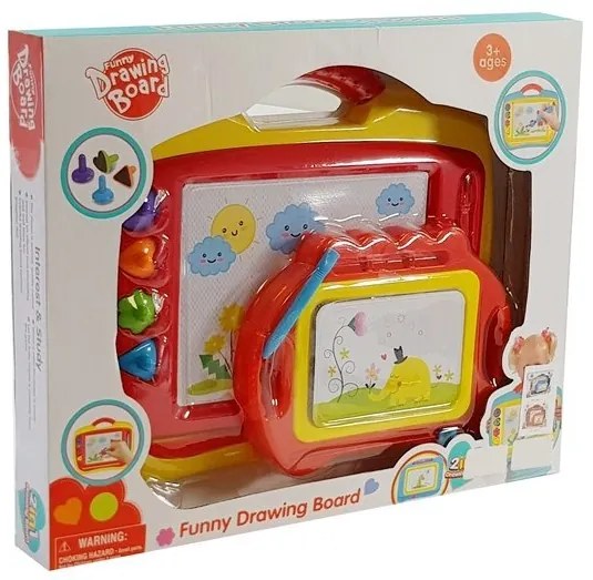 LEAN TOYS Sada magnetických tabúľ - modrá