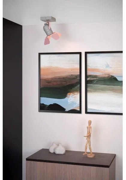 Lucide 17997/01/66 - Bodové svietidlo PICTO 1xGU10/35W/230V ružová