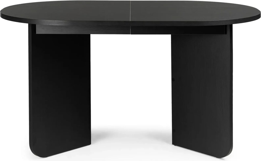 Jídelní rozkládací stůl Mou 140/200 cm černý