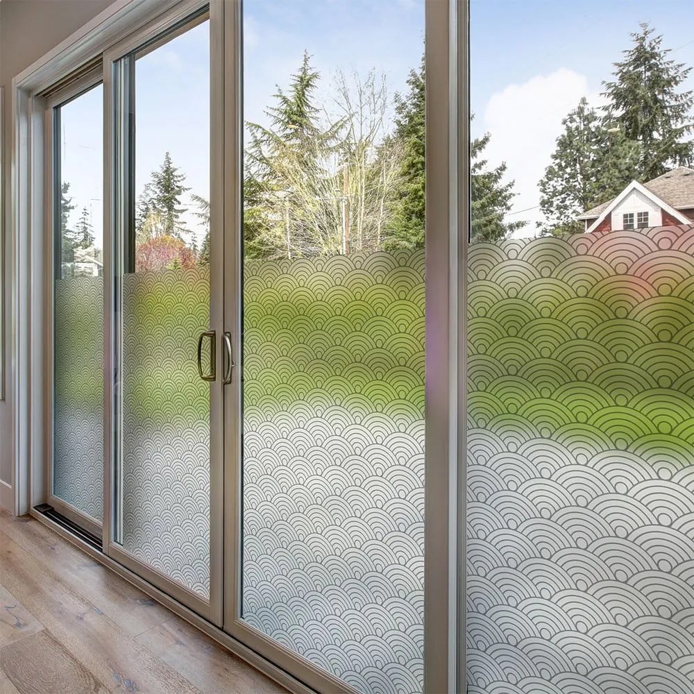 Samolepka na okno 200x40 cm Art Deco - Ambiance