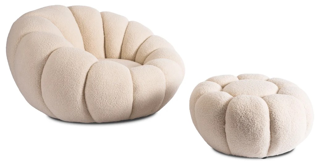 PROXIMA.store - Otočné kreslo PETTIT FARBA: sivá