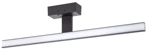 Aigostar - LED zrkadlové osvetlenie do kúpeľne LED/12W/230V 4000K 60 cm IP44 čierne