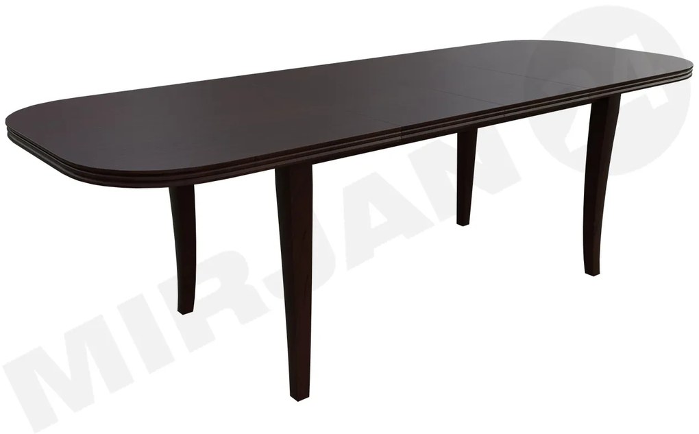 Rozkladací stôl A2 90x160x240, Morenie: wenge