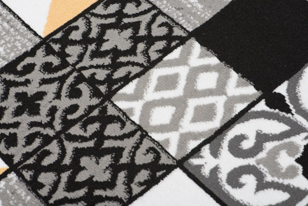 TA Koberec Z906A GRAY MAYA PP EYM Sivý Obdĺžnikový Rozmer: 200x200 cm