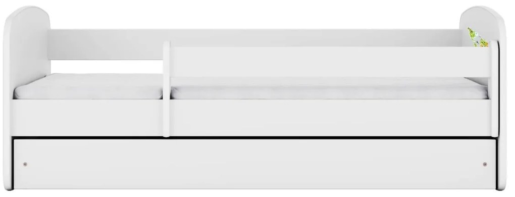 Detská posteľ Babydreams mapa sveta biela