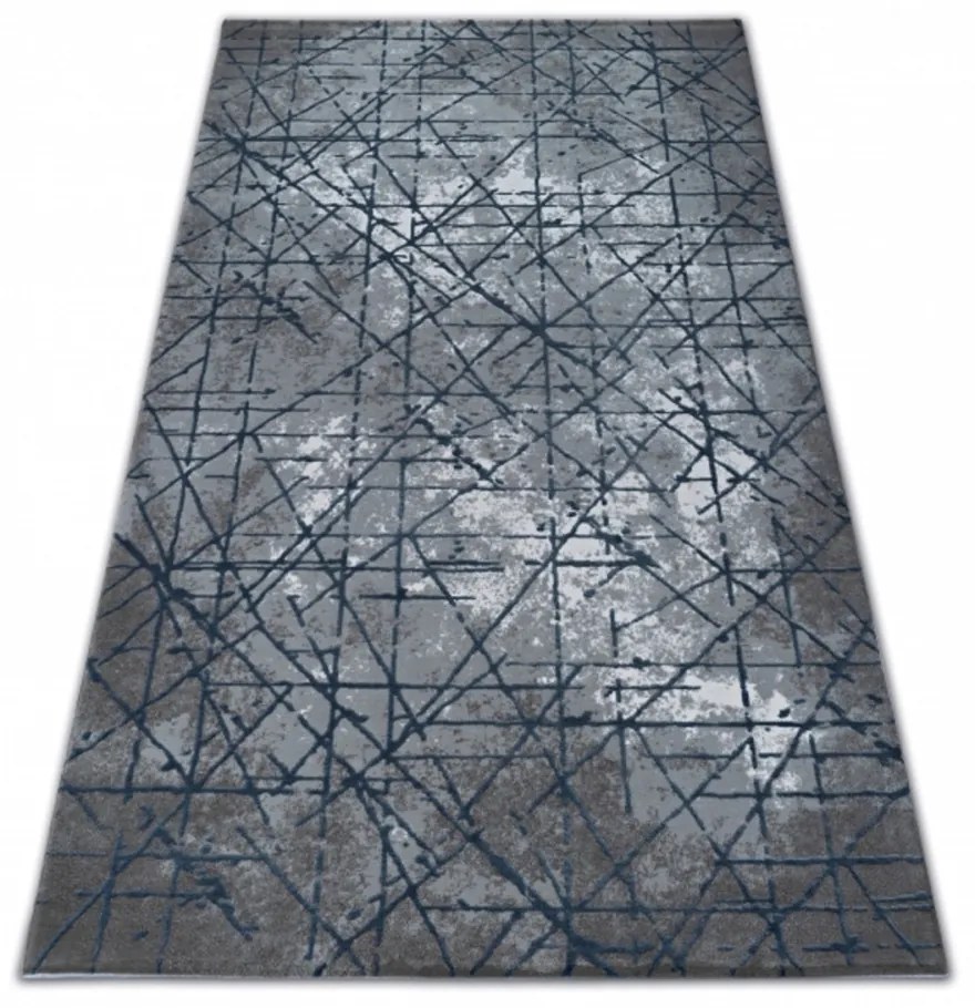 Luxusný kusový koberec akryl Hary sivý, Velikosti 160x235cm
