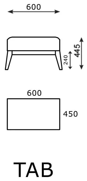 AVA HOLLY TAB Varianta: LINEA 11