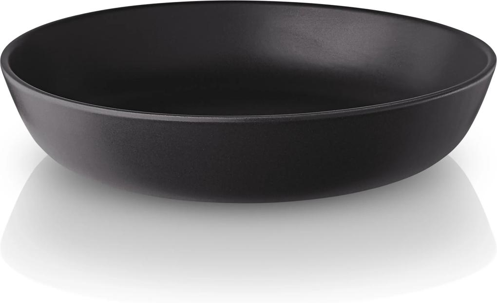 Hlboký tanier 20 cm Nordic čierny, Eva Solo