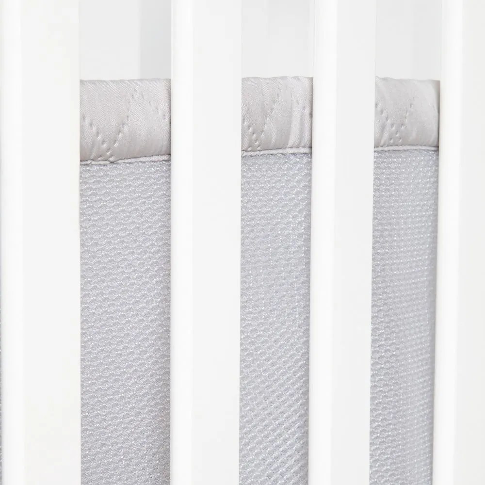 Biela postieľka 90x45 cm – Roba