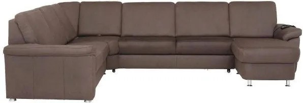 XXXLutz SEDACIA SÚPRAVA, textil, tmavohnedá Beldomo System - Sedačky - 000436001805