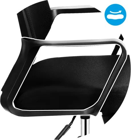 Kancelárska stolička Mark Adler - Manager 2.1 čierna