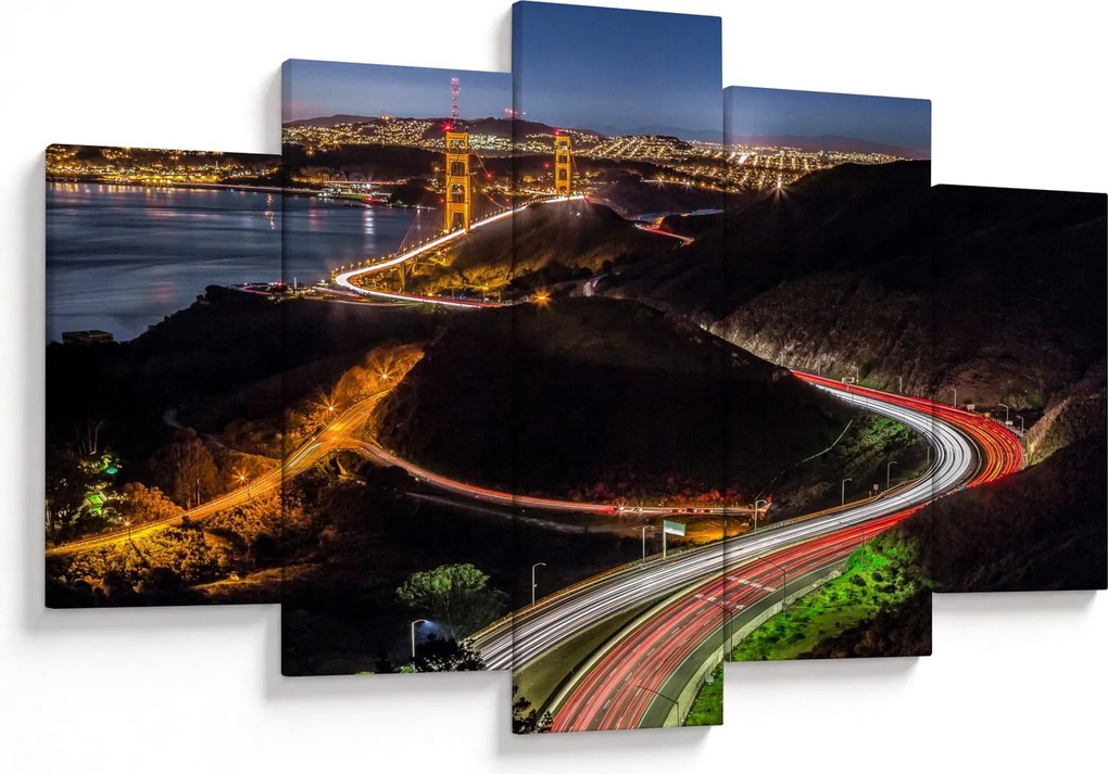 Obraz - Golden Gate Bridge (150x105 cm)