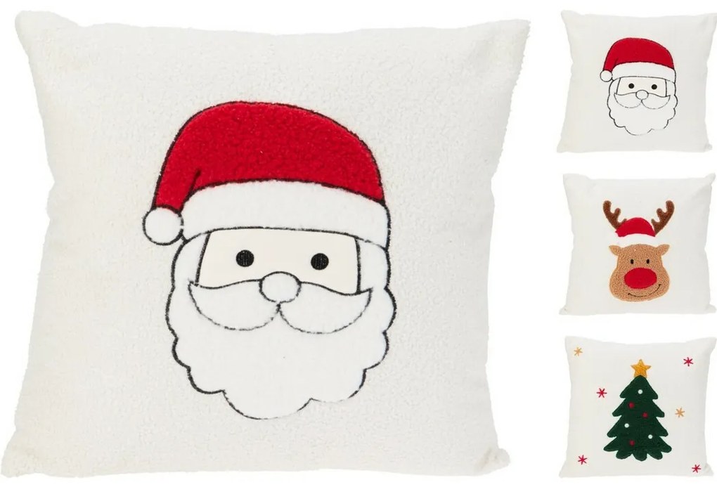 Vianočný vankúšik Cute Santa, 45 x 45 cm