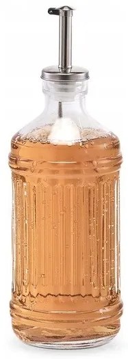 Zeller Present Láhev na olej, ocet, s nálevkou - 500ml, VROUBEK