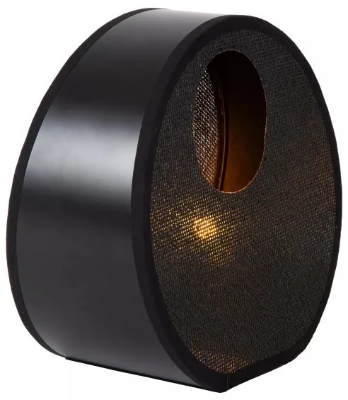 Lucide 10517/01/30 - Stolná lampa LOXIA 1xE14/40W/230V čierna