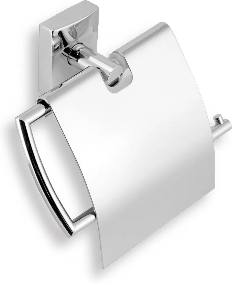Novaservis Metalia 12 0238,0 držiak toaletného papiera s krytom