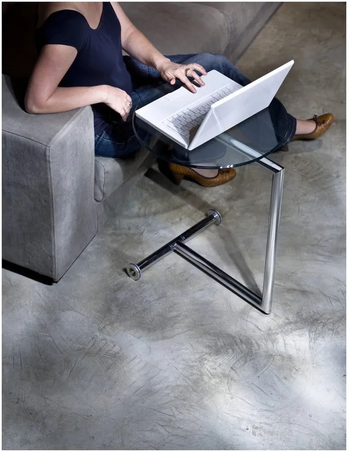 Odkladací stolík Kare Design Easy Living Klar, ⌀ 46 cm