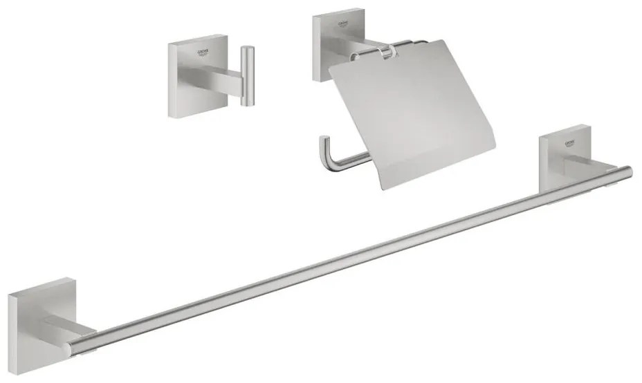 GROHE 41124DC0 - Sada príslušenstva START CUBE 558 mm nerez