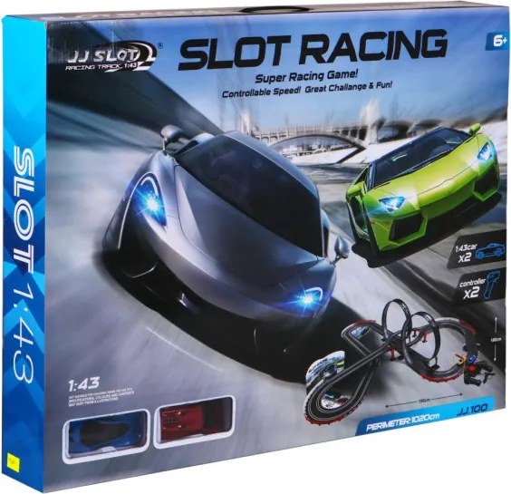 Pretekárska dráha SLOT RACING 1000 cm