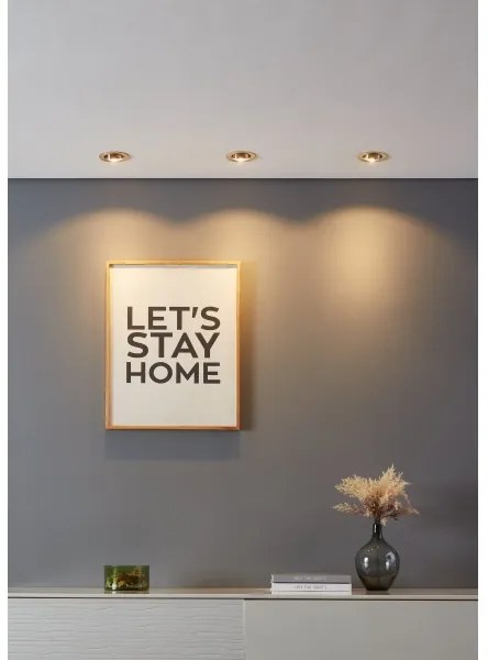 Eglo 900746 - SADA 3xLED Stmievateľné svietidlo SALICETO 3xLED/6W/230V chróm