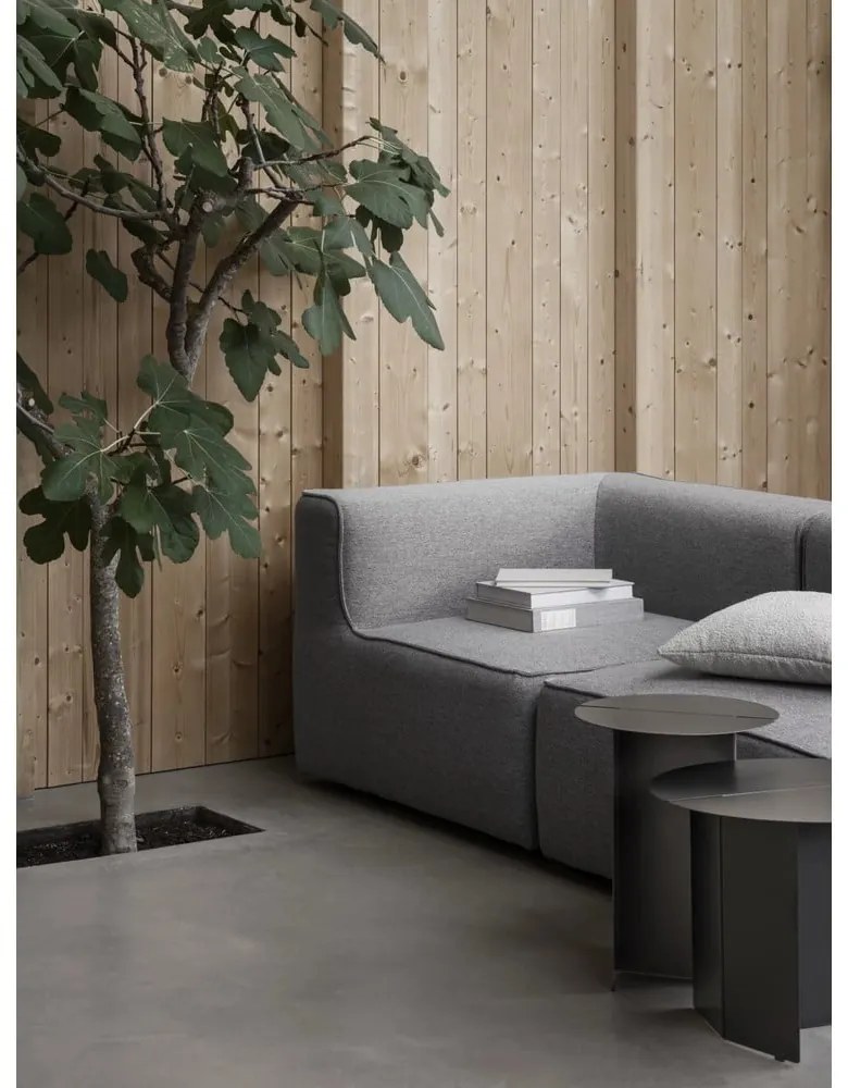 Kovový okrúhly odkladací stolík ø 50 cm Oru – Blomus