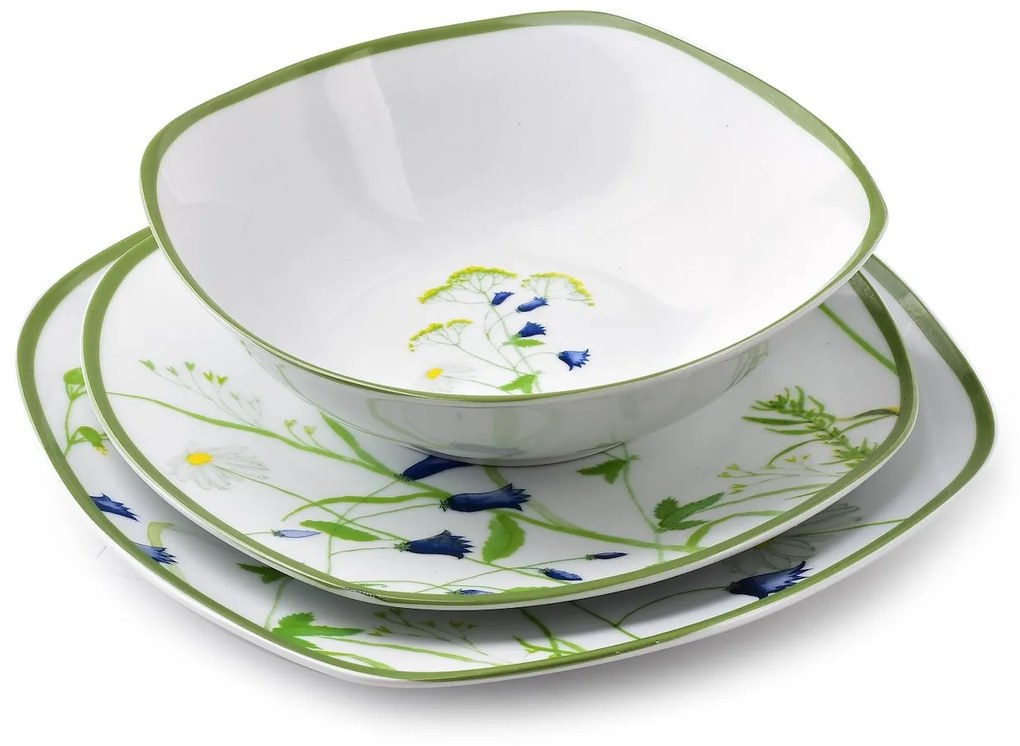 Porcelánová jedálenská súprava Lea Soft sada 18ks