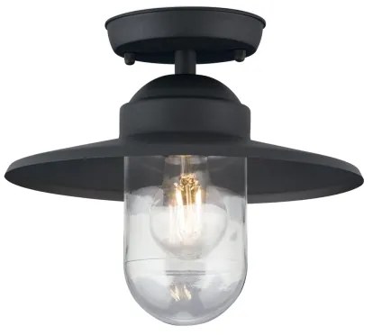 Orion AL 11-1317 - Vonkajšie prisadené svietidlo EDWARD 1xE27/60W/230V IP44 antracit