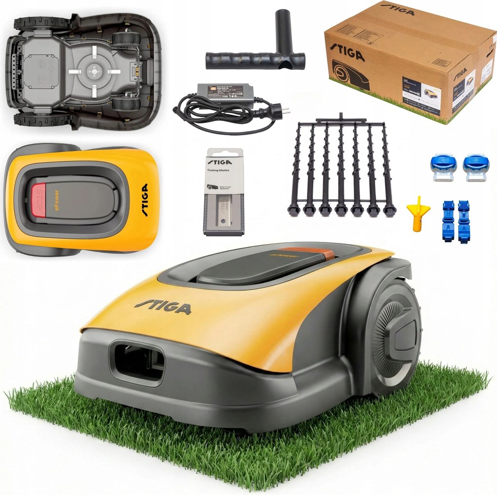 Robotická kosačka Stiga G600 2,5 Ah bezkartáčová automatická Smart Bt stanica
