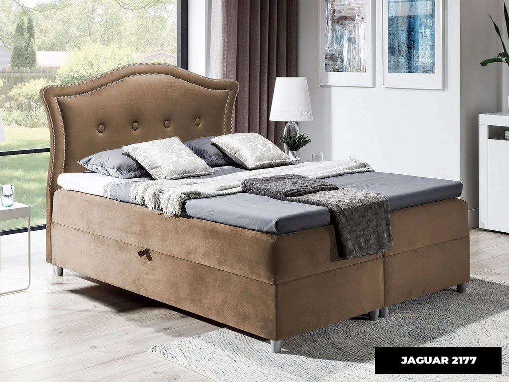 PROXIMA.store - Kontinentálna boxspring posteľ WILLOW ROZMER: 140 x 200 cm