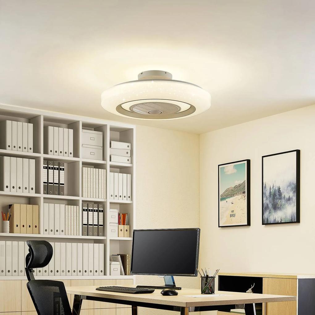 Lindby Lissiana LED stropný ventilátor