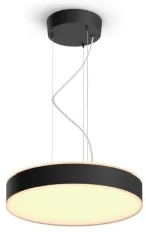 Philips - LED Stmievateľný luster na lanku Hue ENRAVE LED/33,5W/230V čierna + DO