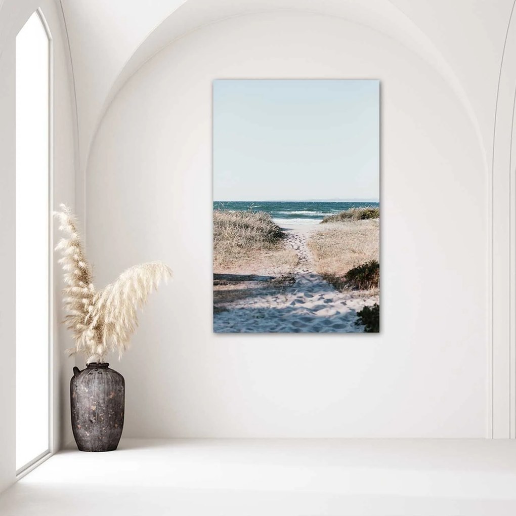 Gario Plagát Ideme na pláž Farba rámu: Bez rámu, Rozmery: 60 x 90 cm